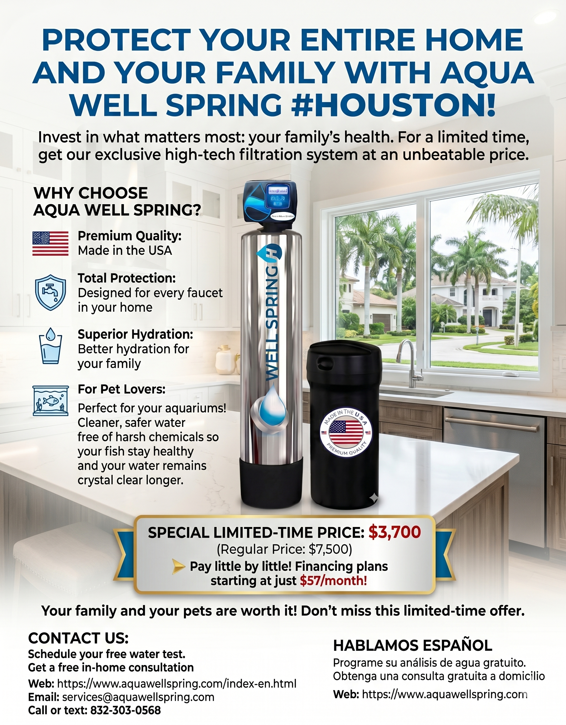 Limited Launch Offer – Aqua Wellspring